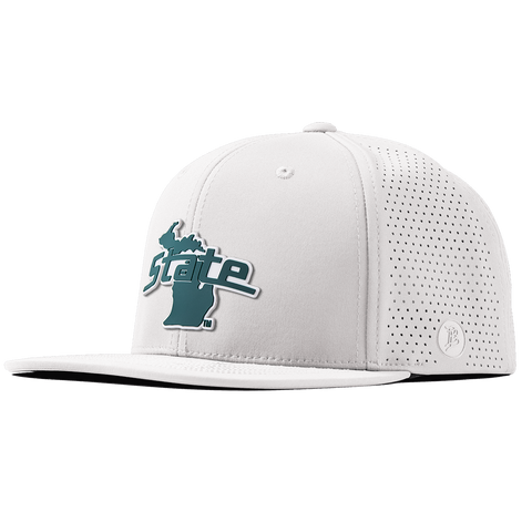Michigan State University "Michigan State Outline" Flat Elite White