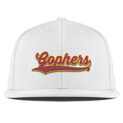 University of Minnesota "Minnesota Gophers Script" Flat Elite White