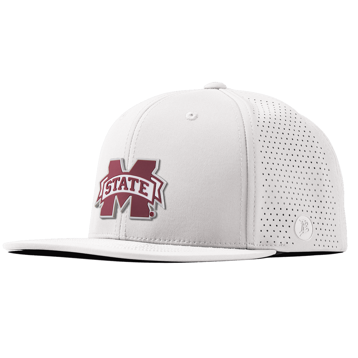 Mississippi State University "Mississippi State Team Logo" Flat Elite White