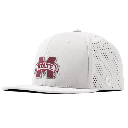 Mississippi State University "Mississippi State Team Logo" Flat Elite White