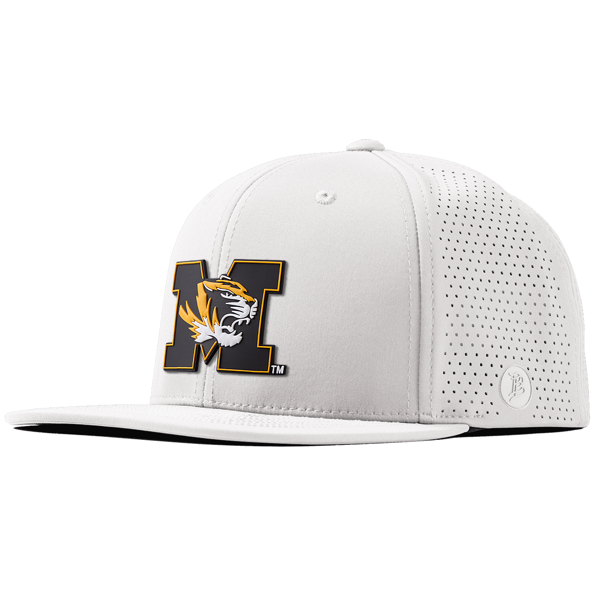 University of Missouri "Missouri M Team Logo" Flat Elite White