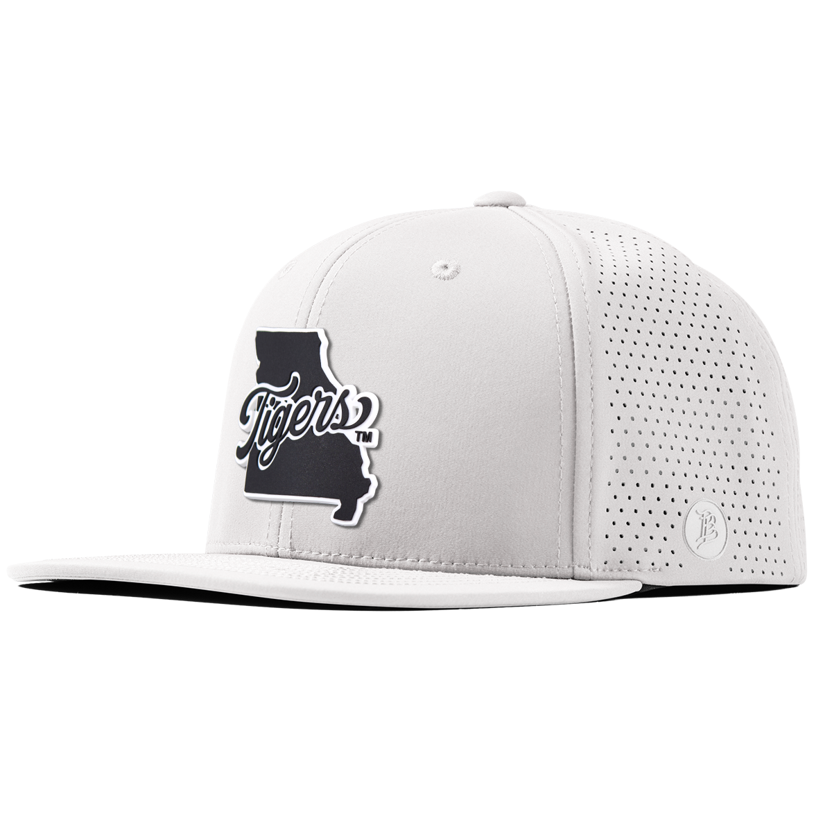 University of Missouri "Missouri Tigers State Script" Flat Elite White