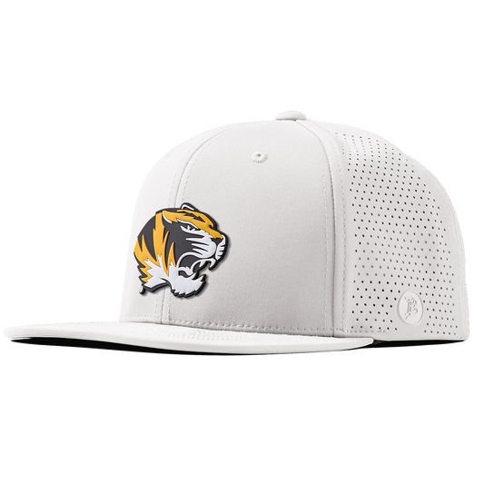 University of Missouri "Missouri Tigers Team Logo" Flat Elite White
