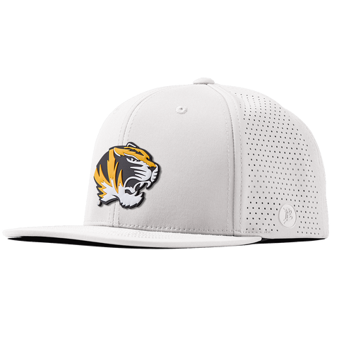 University of Missouri "Missouri Tigers Team Logo" Flat Elite White