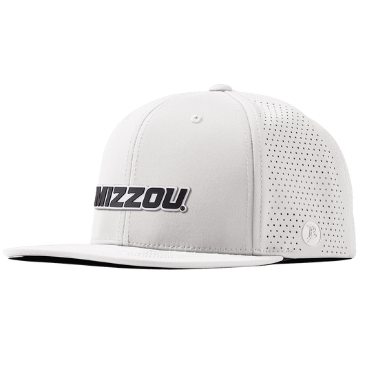 University of Missouri "Mizzou Block" Flat Elite White