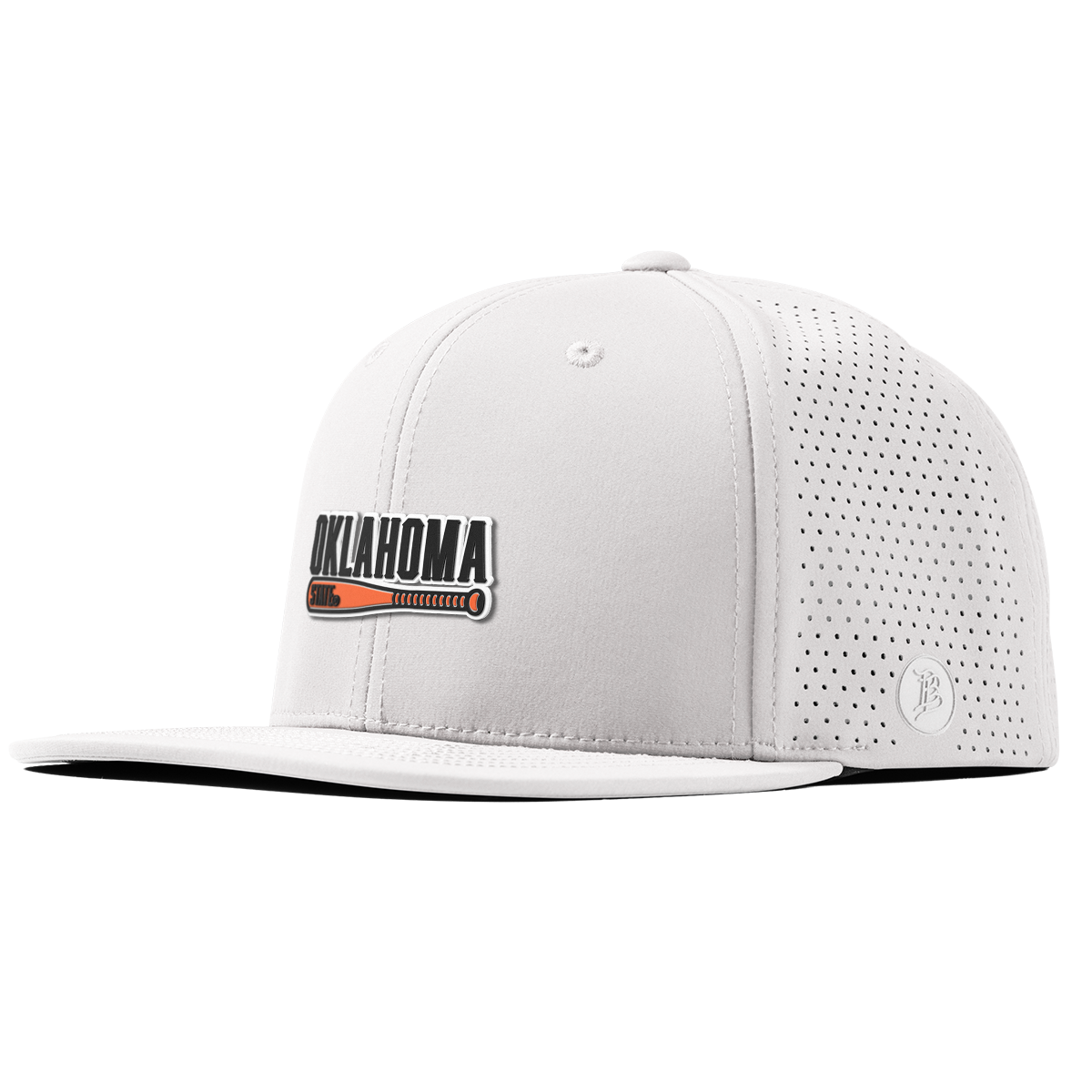 Oklahoma State University "OSU Baseball" Flat Elite White
