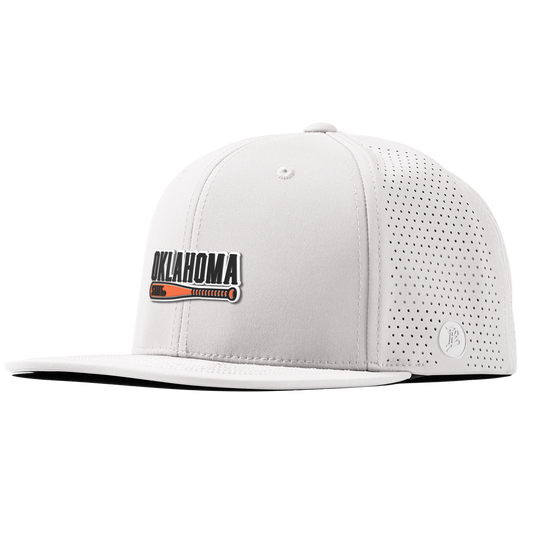Oklahoma State University "OSU Baseball" Flat Elite White