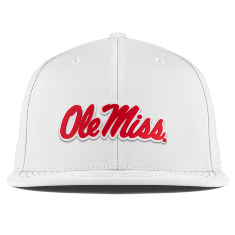University of Mississippi "Ole Miss Crimson Script" Flat Elite