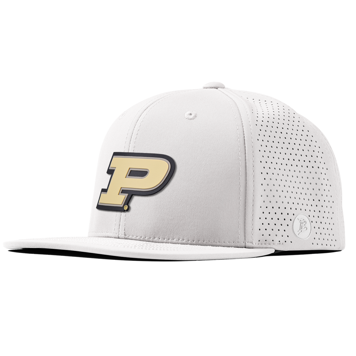 Purdue University "Purdue Block" Flat Elite White