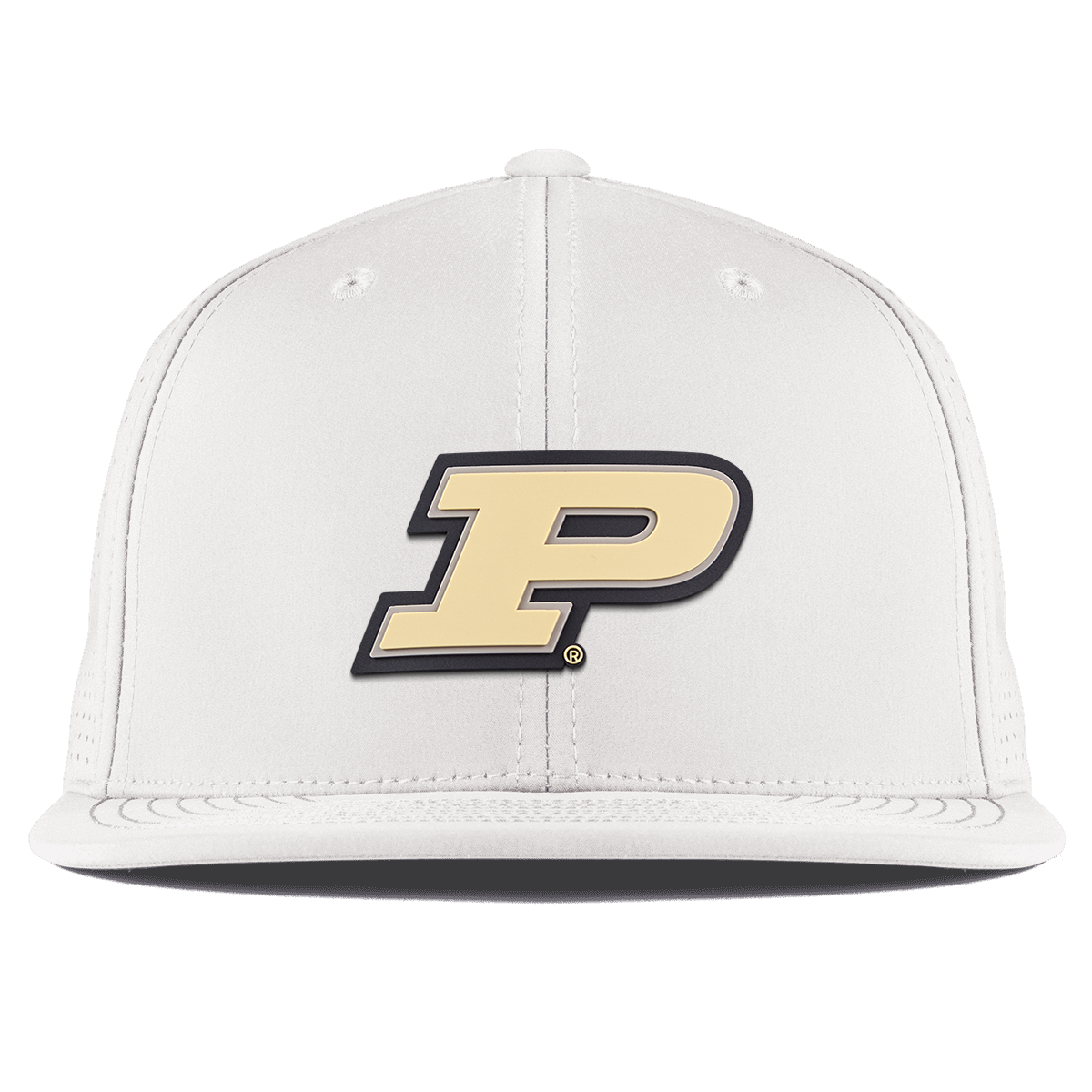 Purdue University "Purdue Block" Flat Elite White