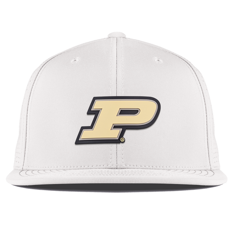 Purdue University "Purdue Block" Flat Elite White