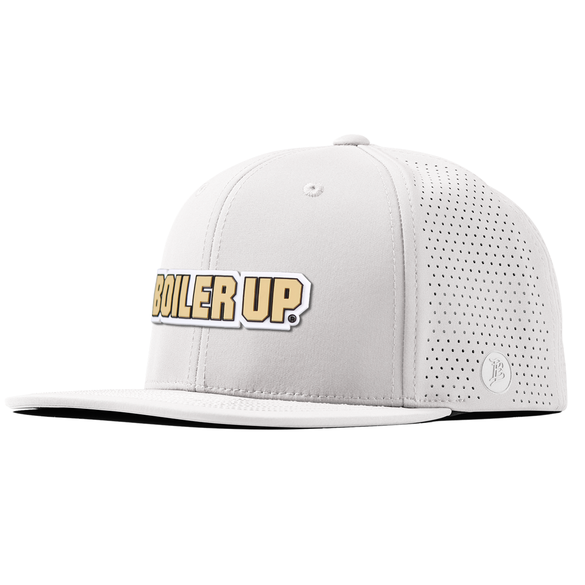Purdue University "Purdue Boiler Up" Flat Elite White