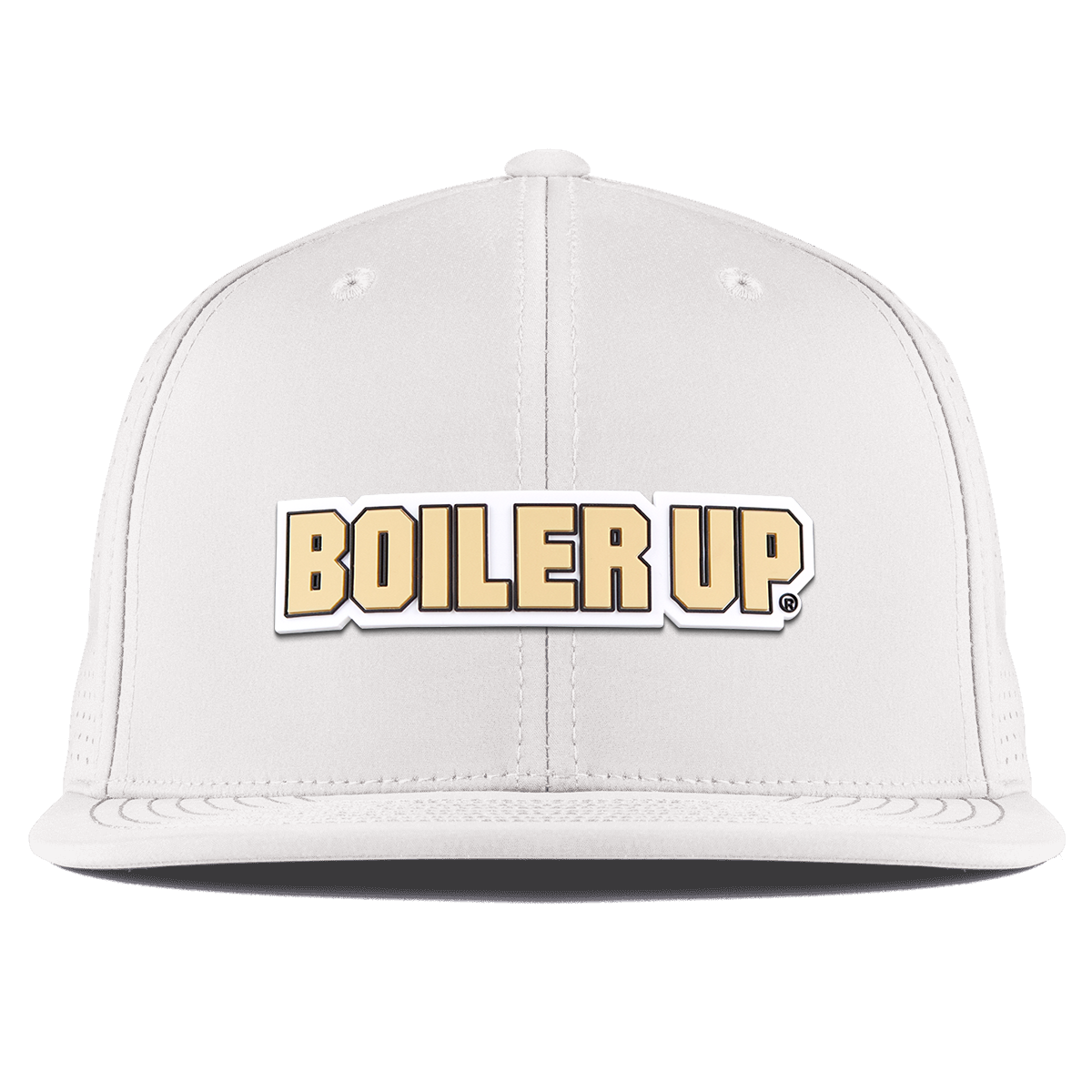 Purdue University "Purdue Boiler Up" Flat Elite White
