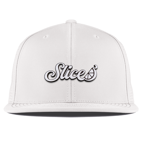 Sliced Script Flat Elite White