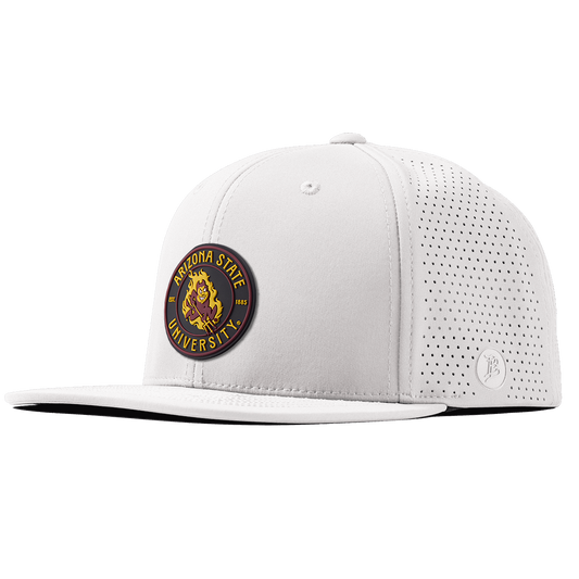 Arizona State University "Sparky's Legacy Dark" Flat Elite White