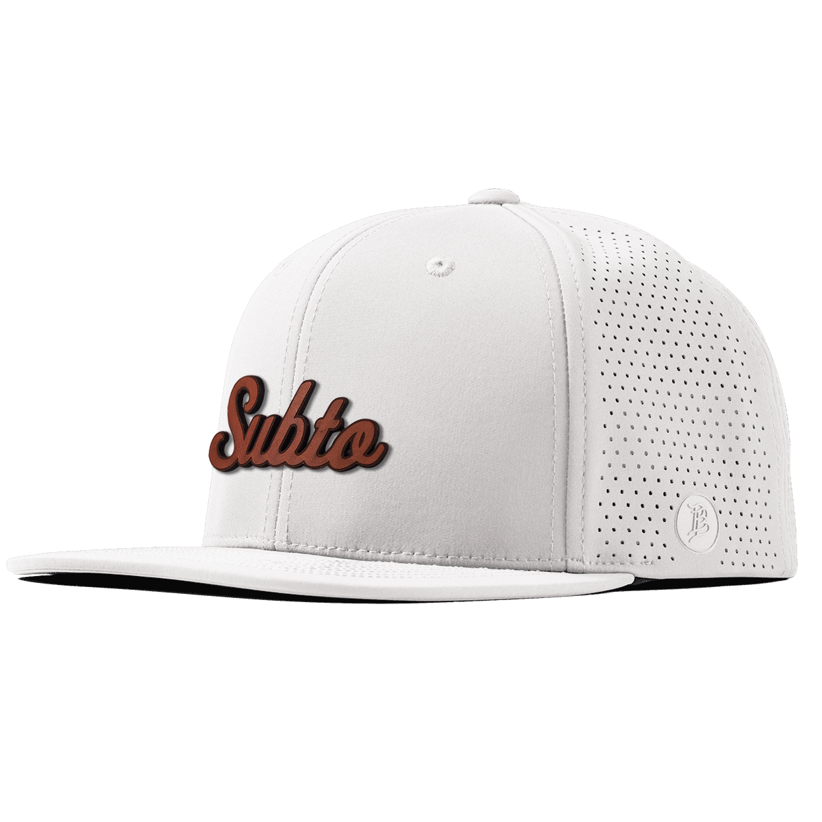 Subto Script Tan Elite Classic White