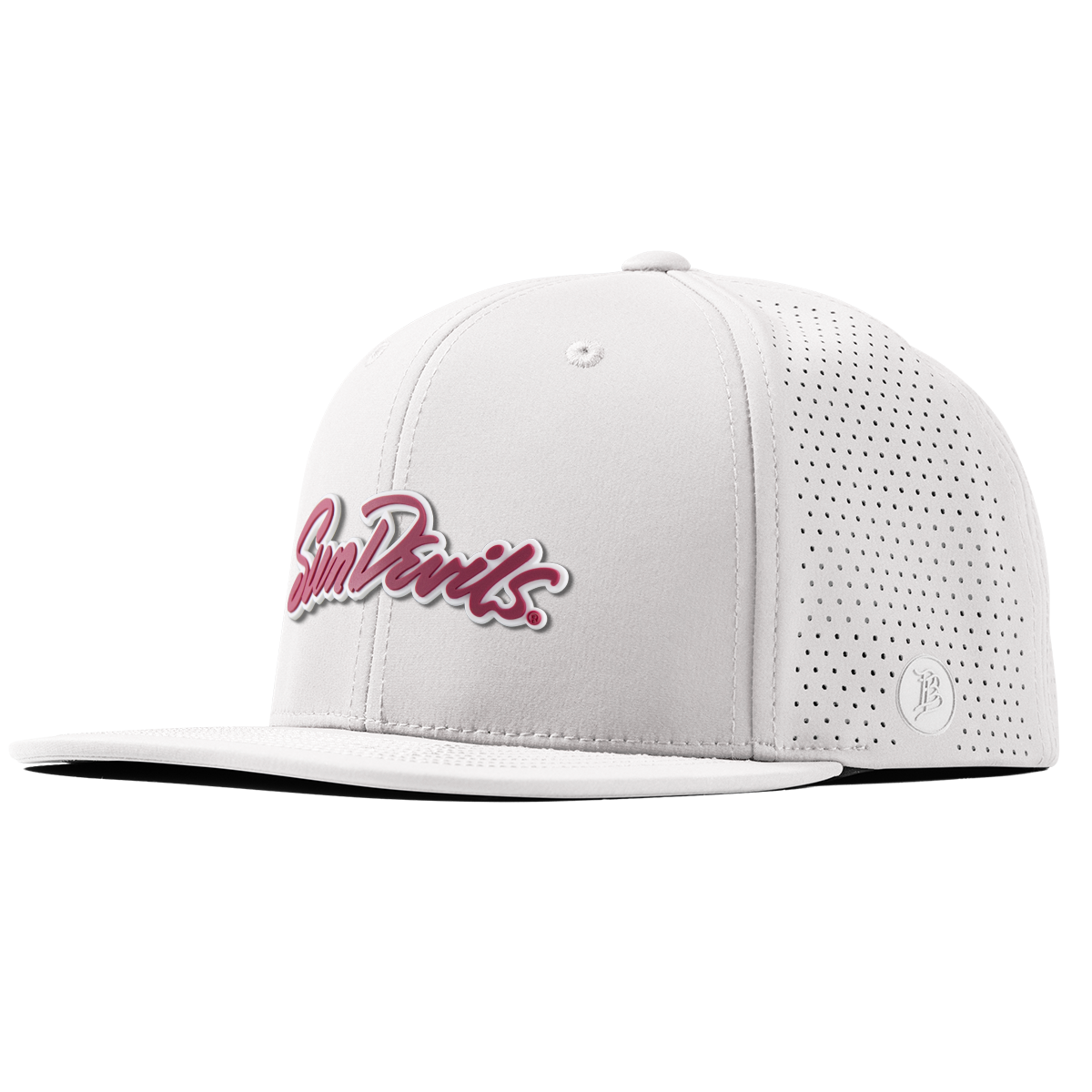 Arizona State University "Sun Devils Script" Flat Elite White