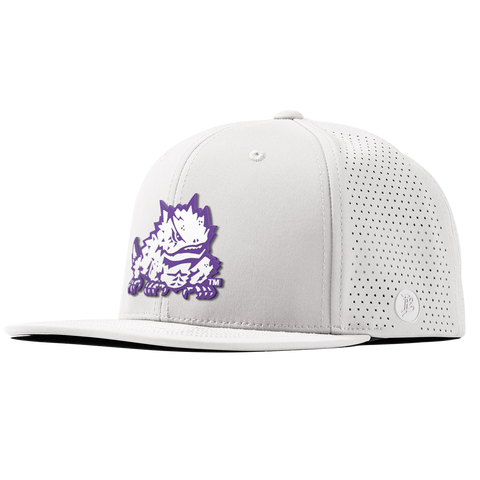 Texas Christian University "TCU Team Logo" Flat Elite White