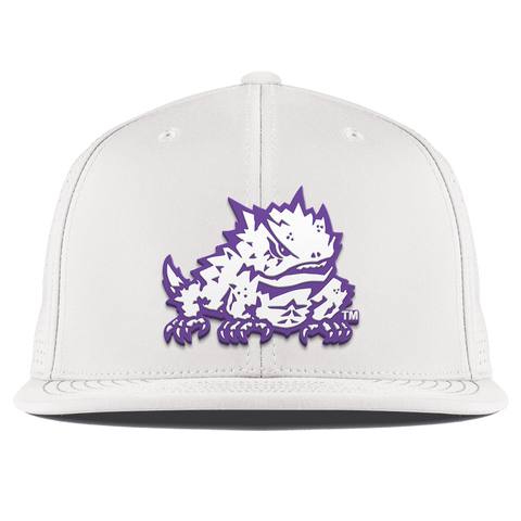 Texas Christian University "TCU Team Logo" Flat Elite White