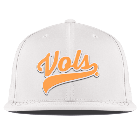 University of Tennessee "Tennessee Vols Script" Flat Elite White