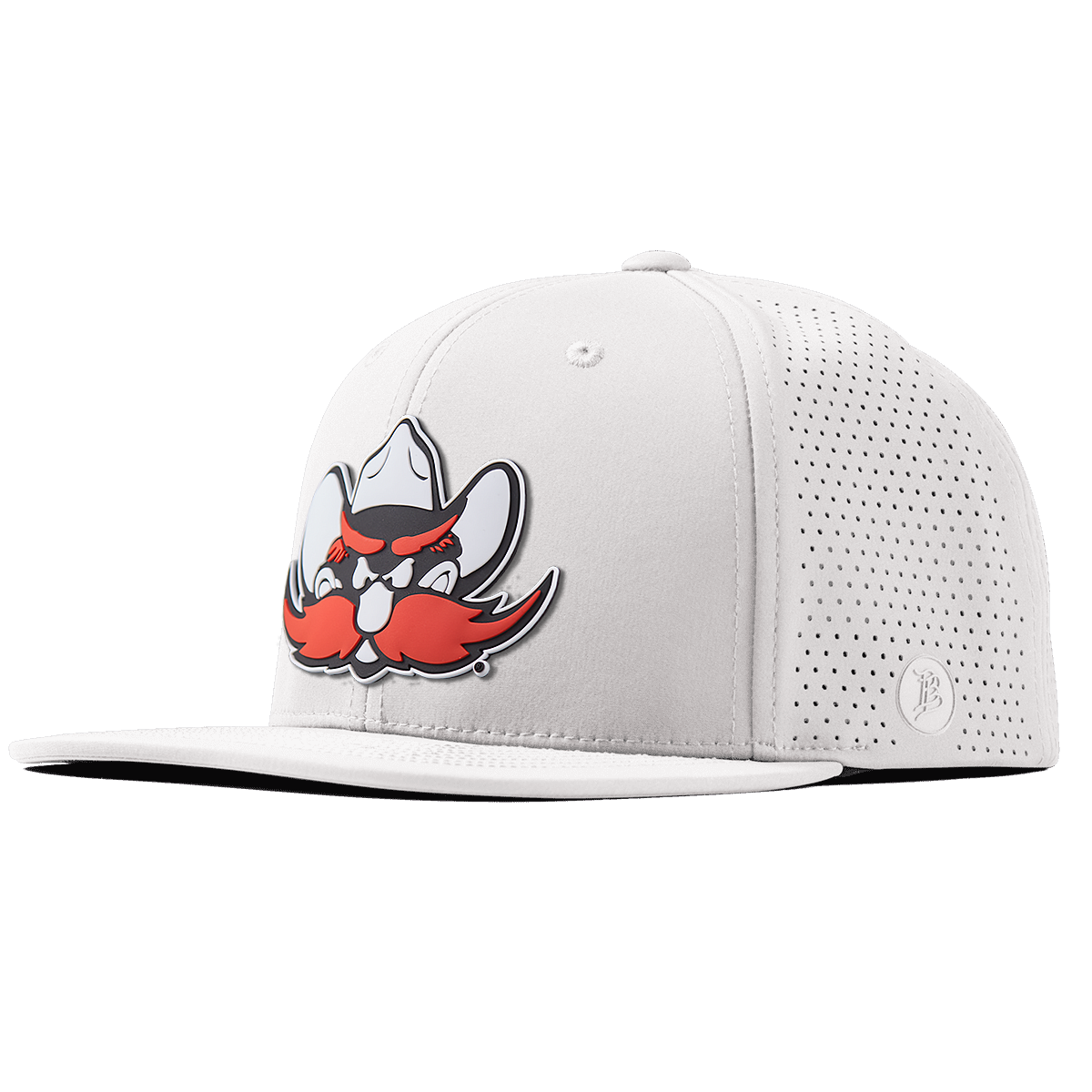 Texas Tech University "Texas Tech Raider" Flat Elite White