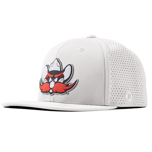 Texas Tech University "Texas Tech Raider" Flat Elite White