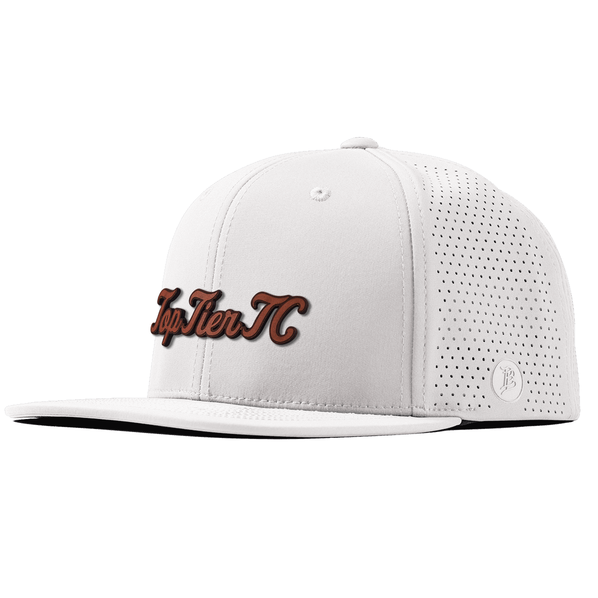 Top Tier Script Tan Elite Classic White