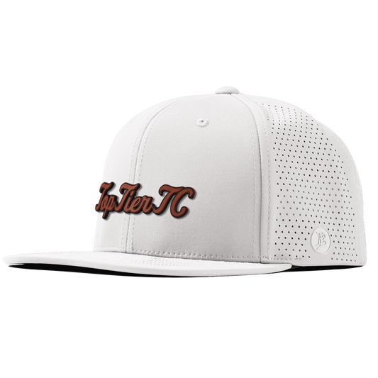 Top Tier Script Tan Elite Classic White