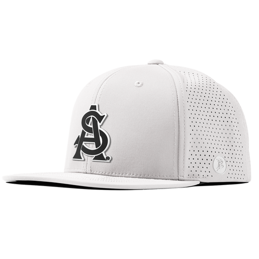 Arizona State University "Vintage ASU Team Logo" Flat Elite White 