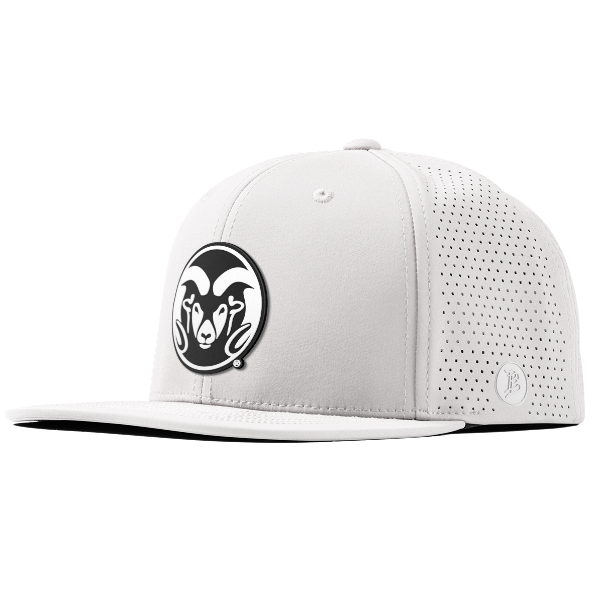 Colorado State University "Vintage CSU Team Logo" Flat Elite White