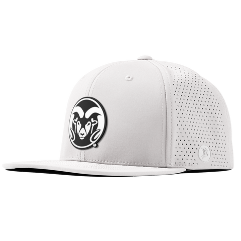 Colorado State University "Vintage CSU Team Logo" Flat Elite White