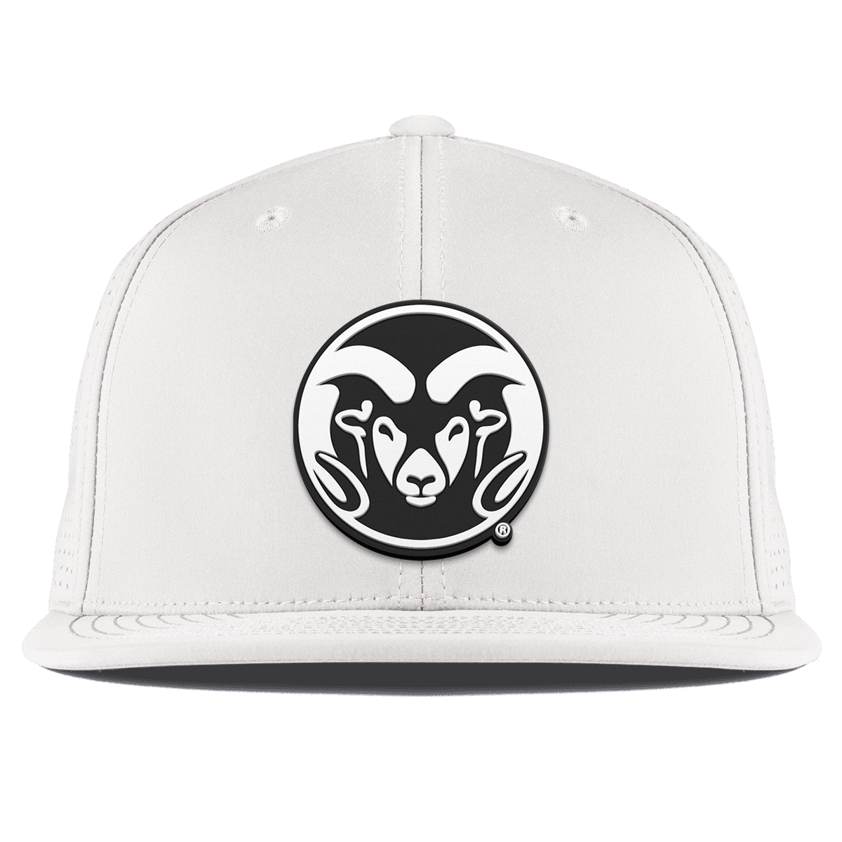 Colorado State University "Vintage CSU Team Logo" Flat Elite White