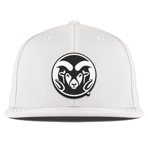 Colorado State University "Vintage CSU Team Logo" Flat Elite White