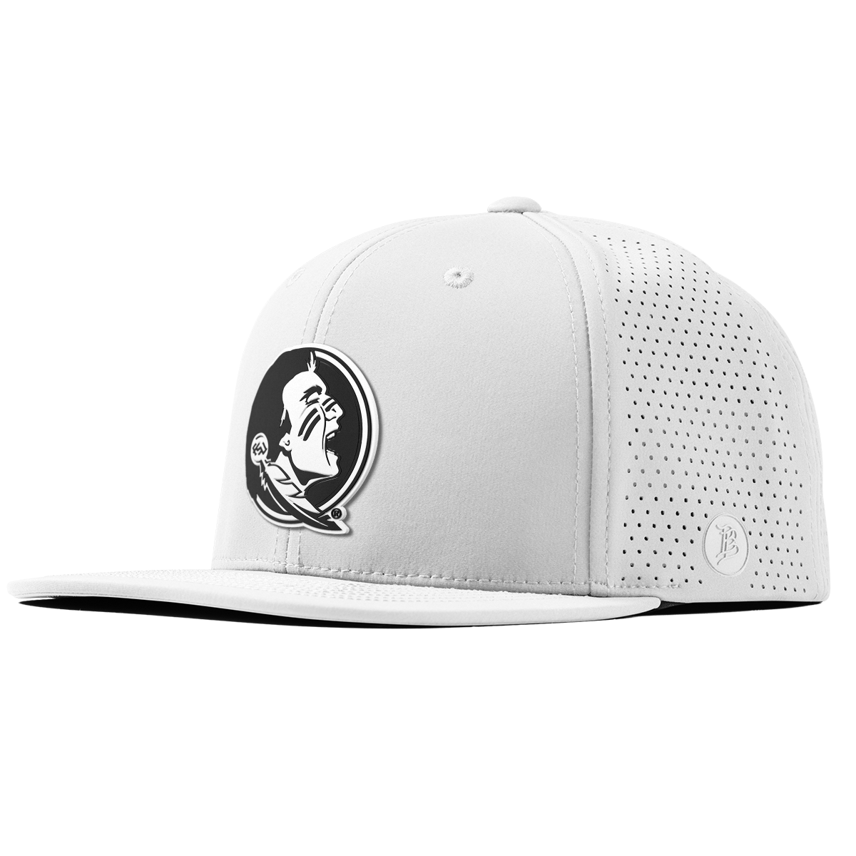 Florida State University "Vintage FSU Team Logo" Flat Elite White