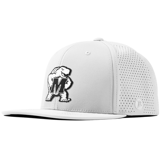 University of Maryland "Vintage Maryland Team Logo" Flat Elite White 