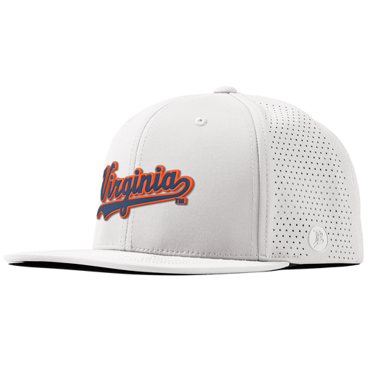 University of Virginia "Virginia Script" Flat Elite White