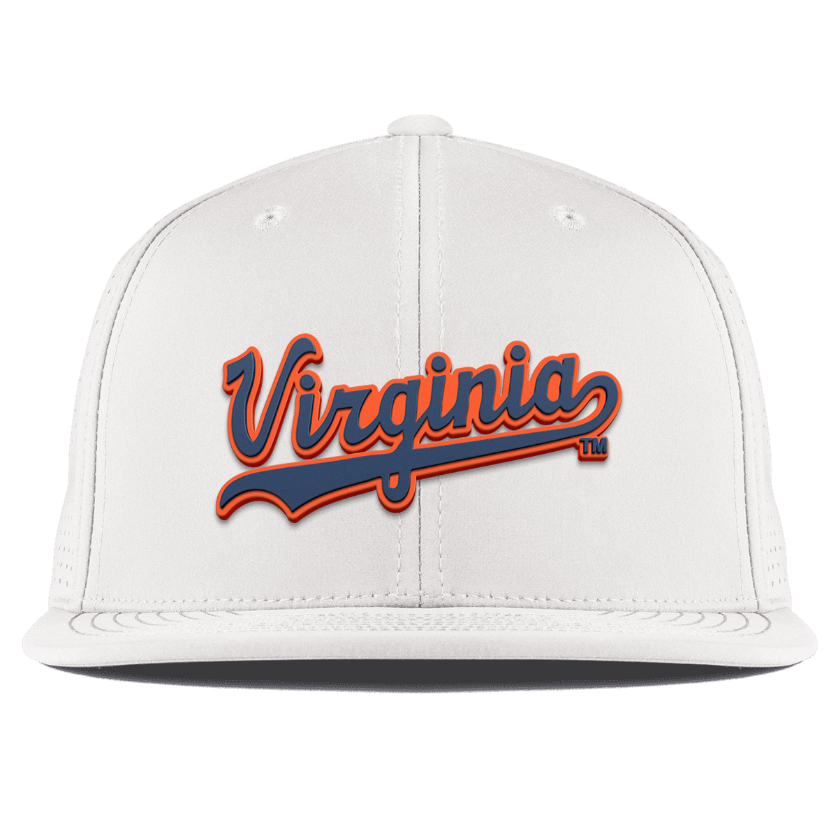 University of Virginia "Virginia Script" Flat Elite White
