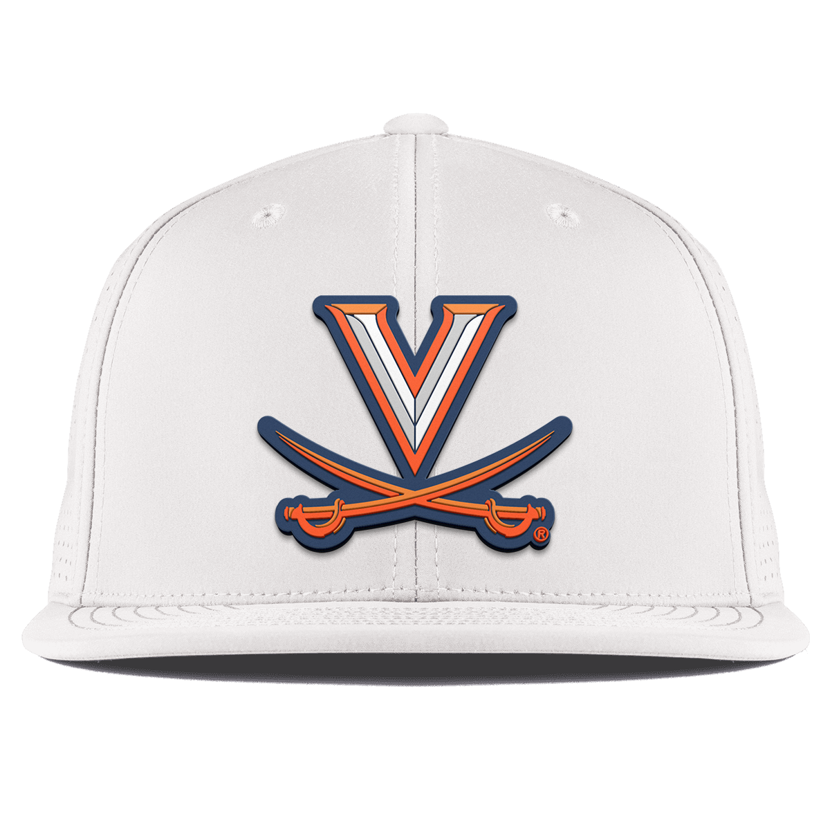 University of Virginia "Virginia Team Logo" Flat Elite White