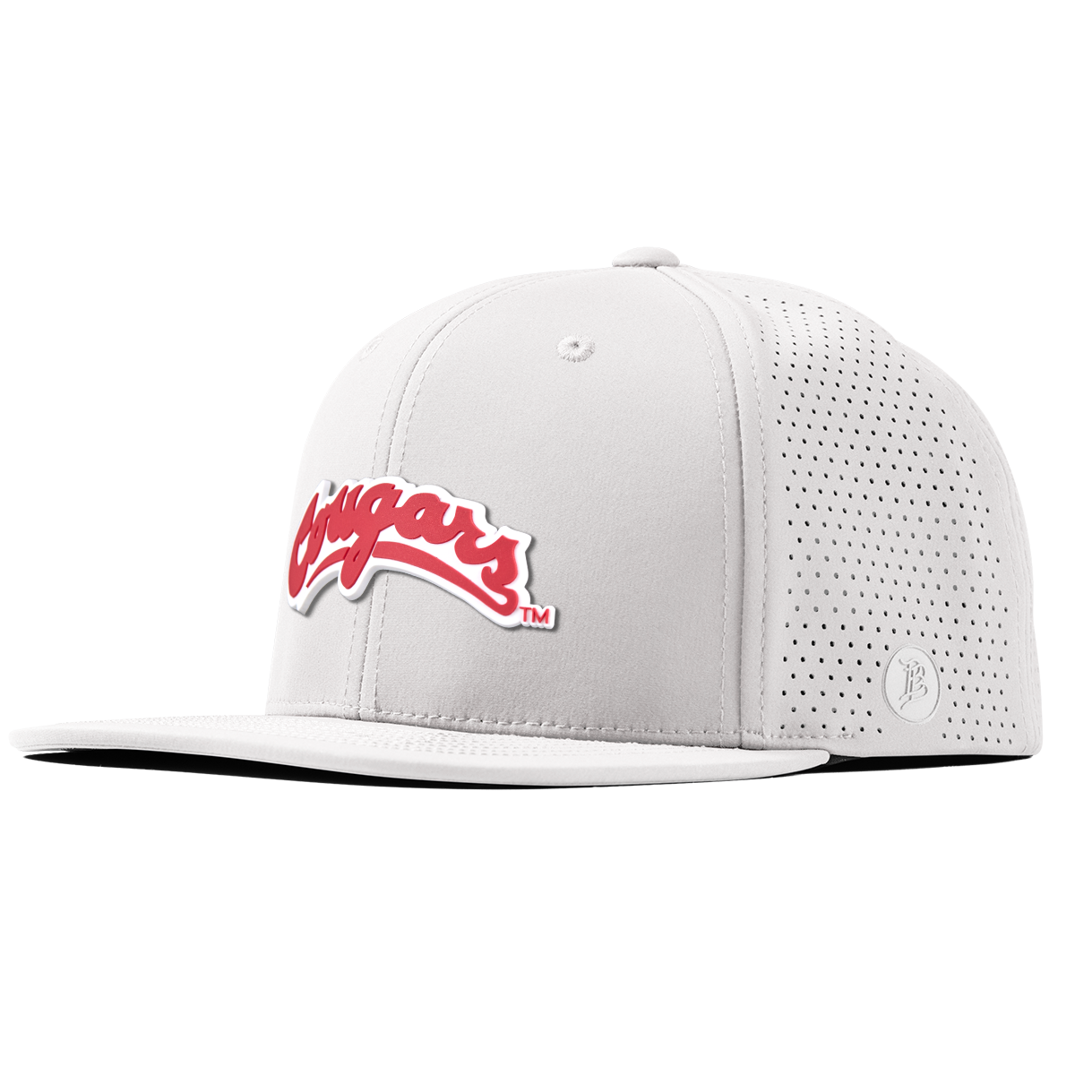 Washington State University "Washington State Cougars Script" Flat Elite White