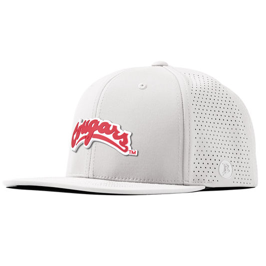 Washington State University "Washington State Cougars Script" Flat Elite White