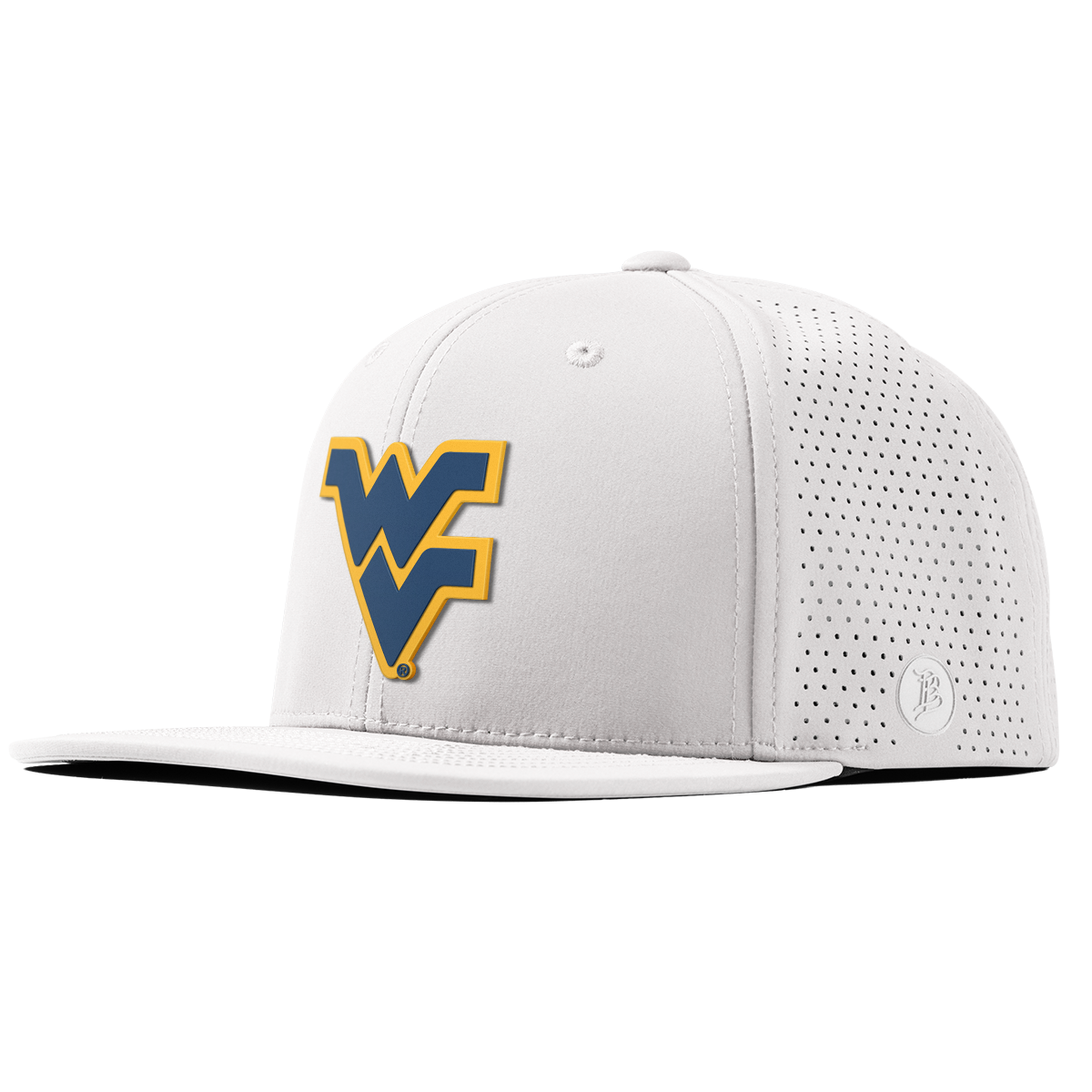 West Virginia University "West Virginia Team Logo" Flat Elite White