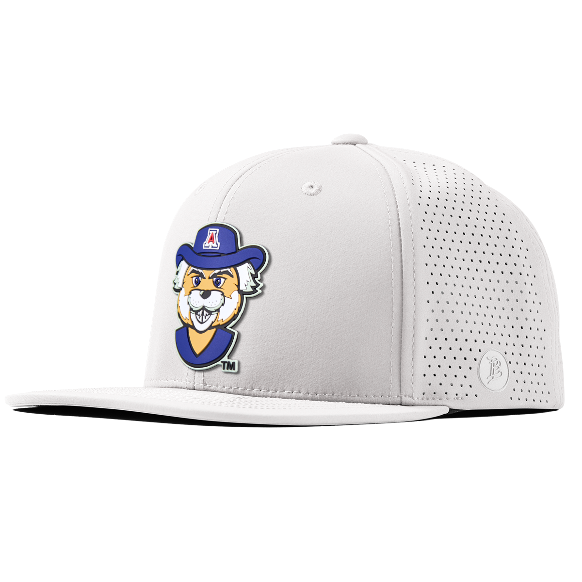 University of Arizona "Wilbur The Wildcat" Flat Elite White