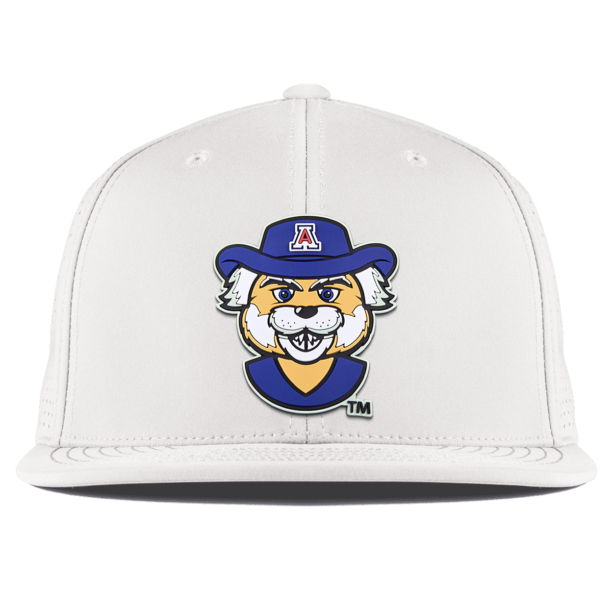 University of Arizona "Wilbur The Wildcat" Flat Elite White