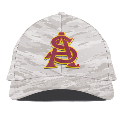 Arizona State University "ASU Baseball and Gold" Curved Elite Arctic Camo