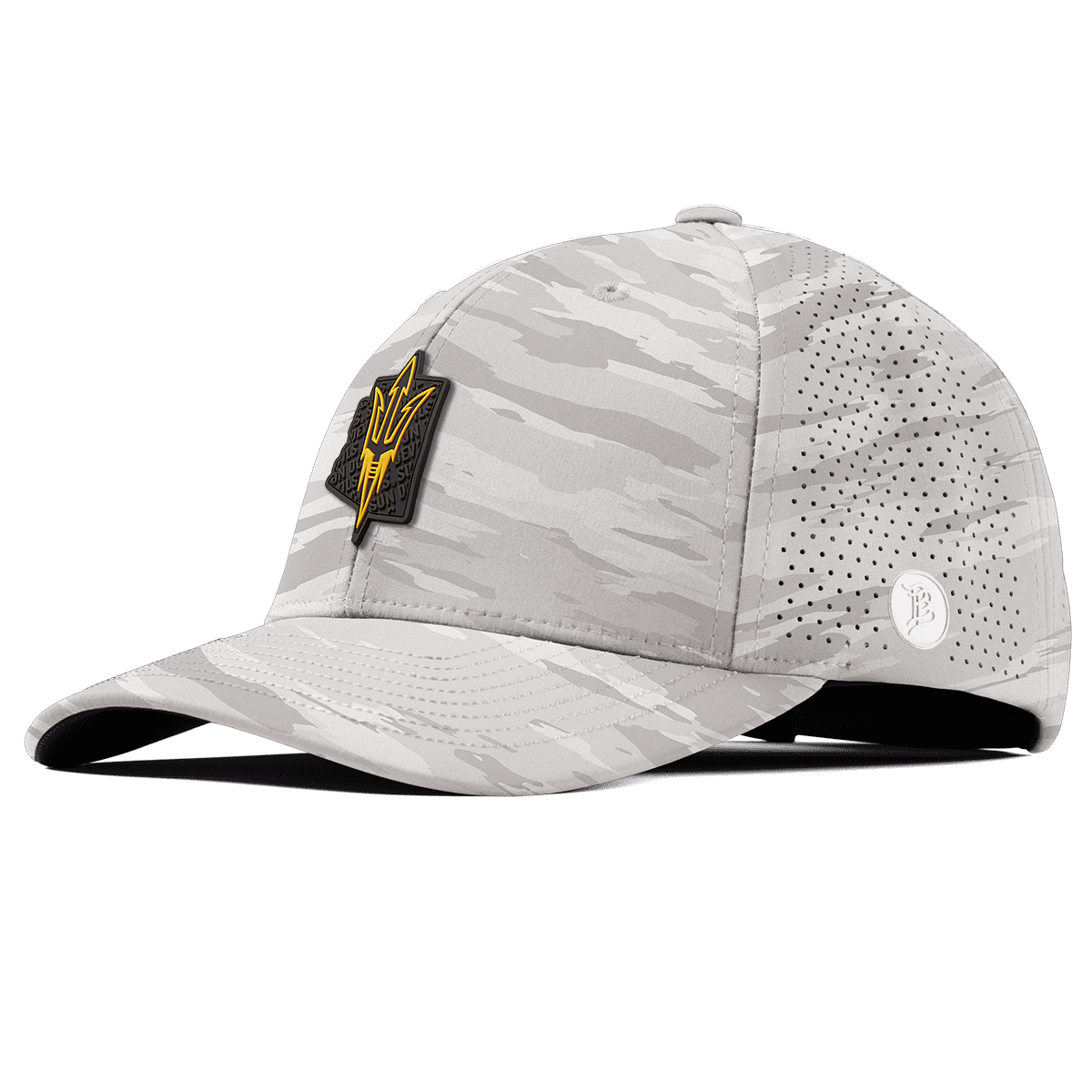 Arizona State University "ASU Pitchfork" Elite Curved Arctic Camo