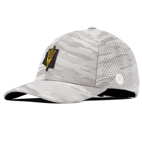 Arizona State University "ASU Pitchfork" Elite Curved Arctic Camo