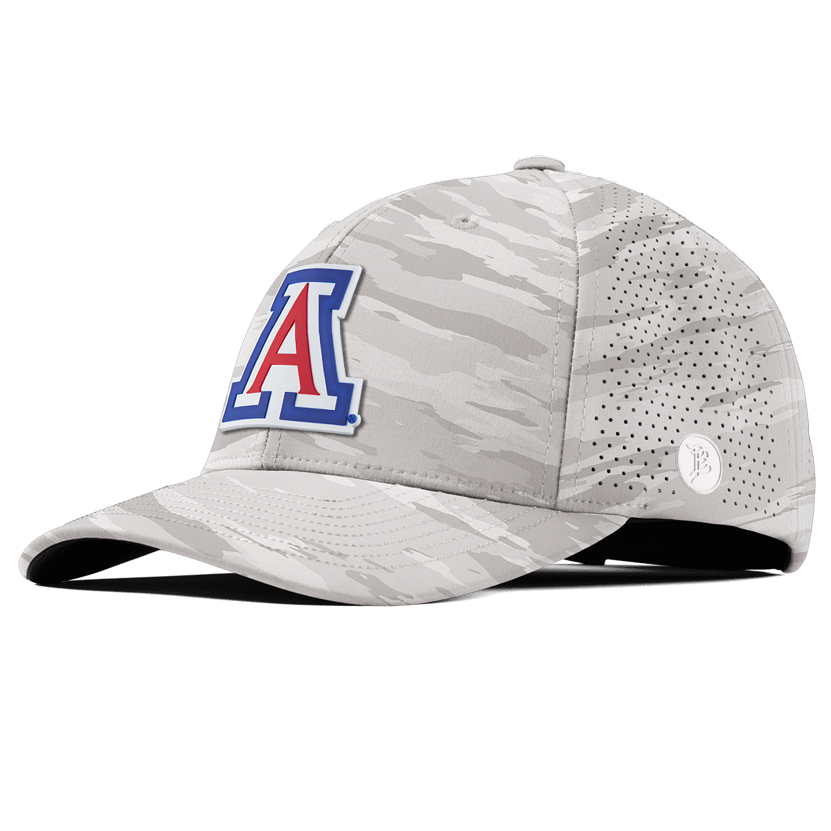 University of Arizona "Arizona Block" Elite Curved Arctic Camo