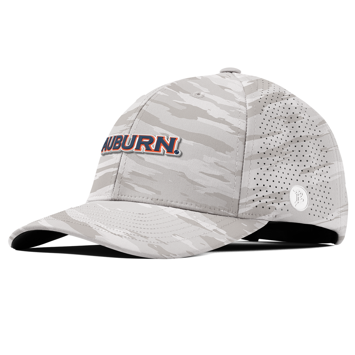 Auburn University "Auburn Block" Curved Elite Arctic Camo