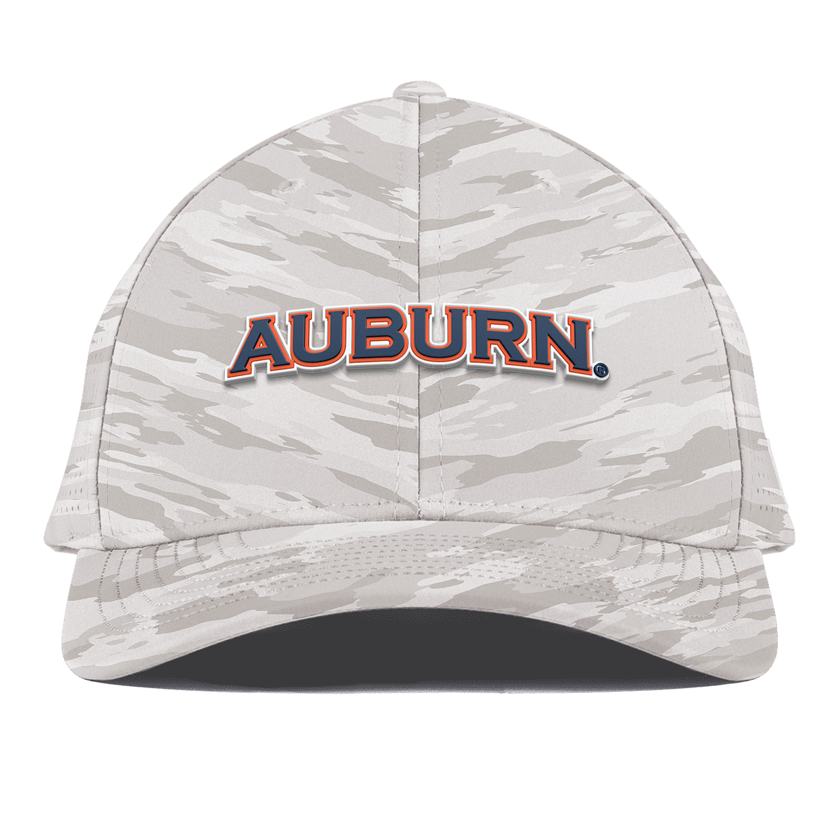 Auburn University "Auburn Block" Curved Elite Arctic Camo