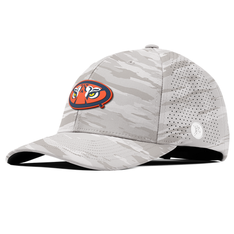 Auburn University "Auburn Tiger Eyes" Curved Elite Arctic Camo